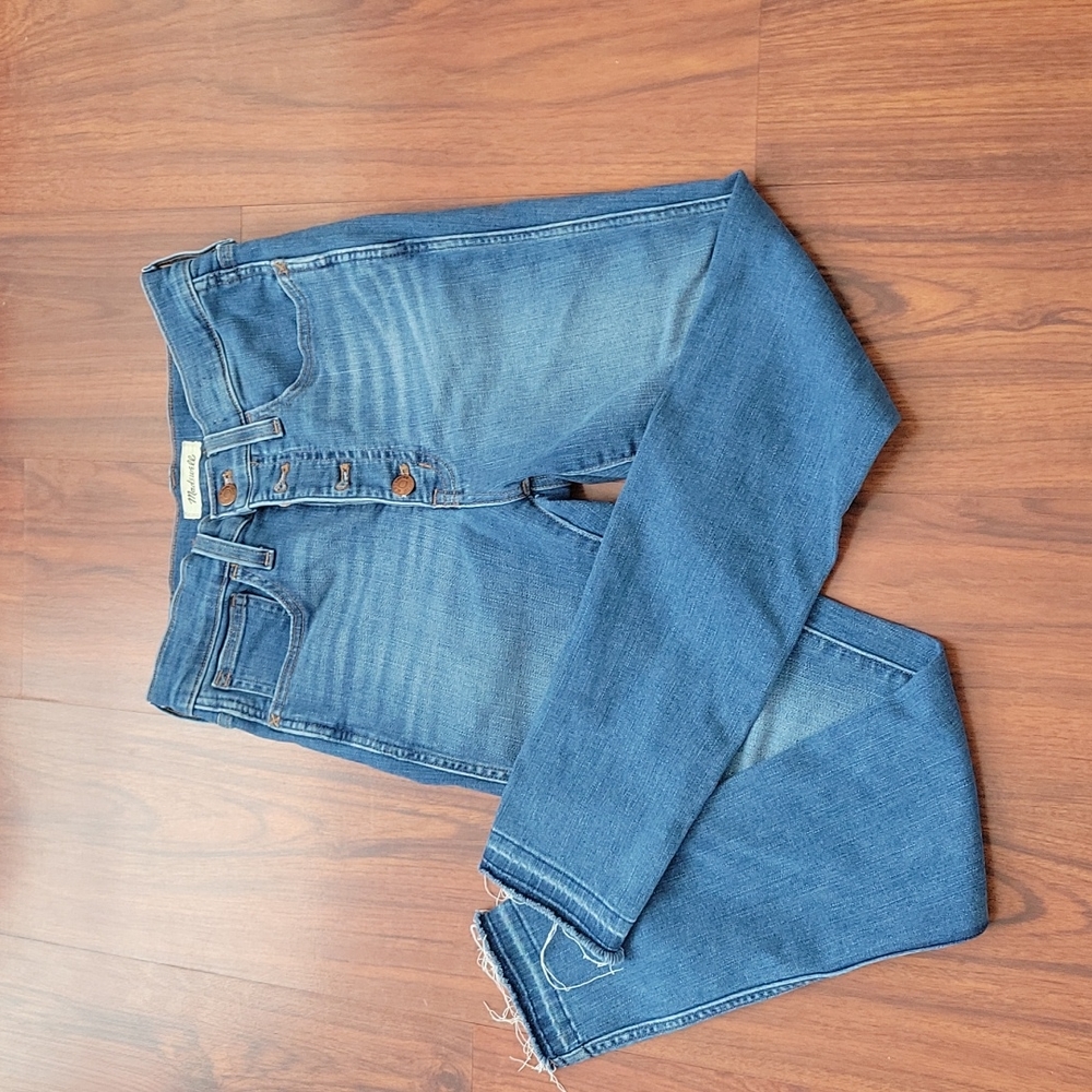 Madewell 10" High Rise Skinny Jeans Size 27